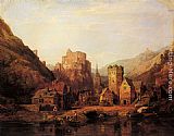 Balduinstein on the Lahn by Clarkson Stanfield